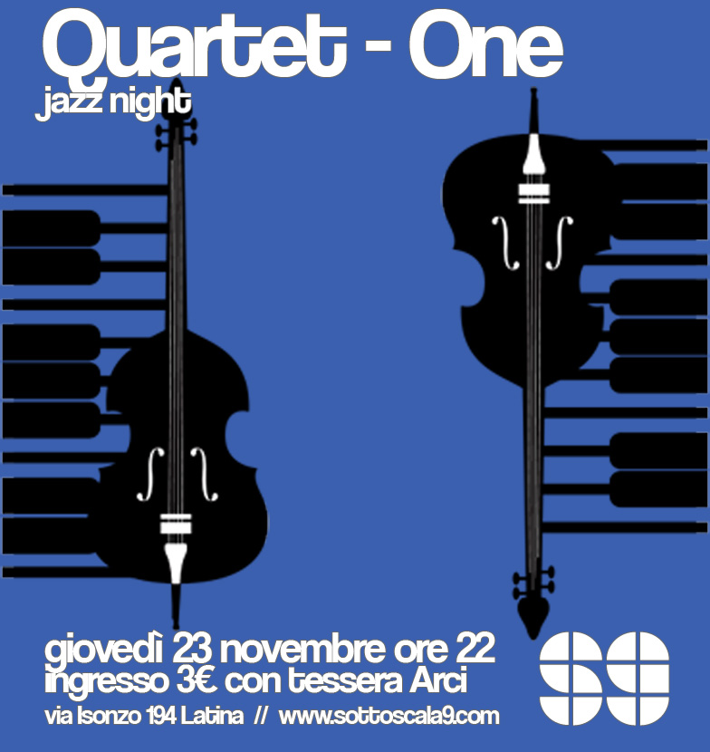 Quartet-One live Sottoscala9