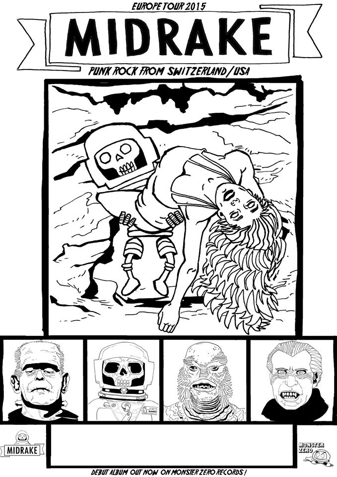 MIDRAKE (USA) + MONDO TOPLESS (LT)