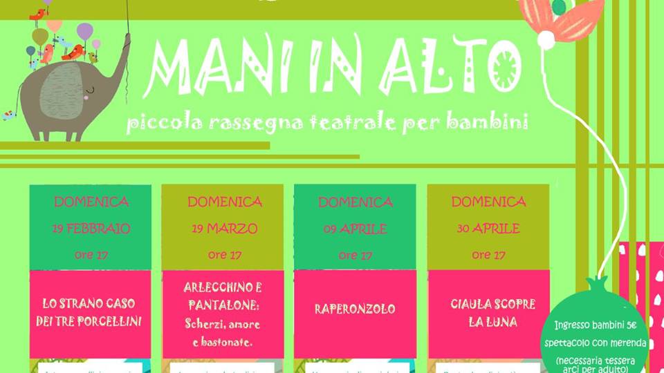 Mani in Alto! // Cappuccetto Rosshow