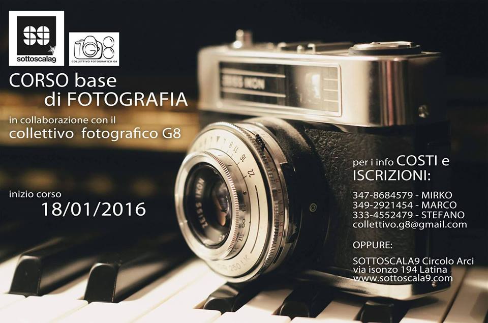 CORSO BASE di FOTOGRAFIA