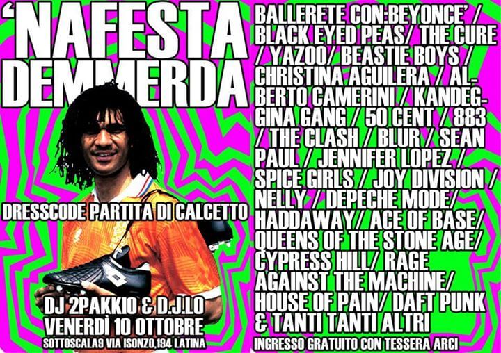 ‘NA FESTA DEMMMERDA