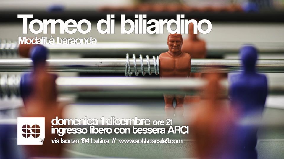 Torneo di biliardino