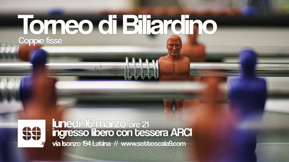 Torneo di Biliardino