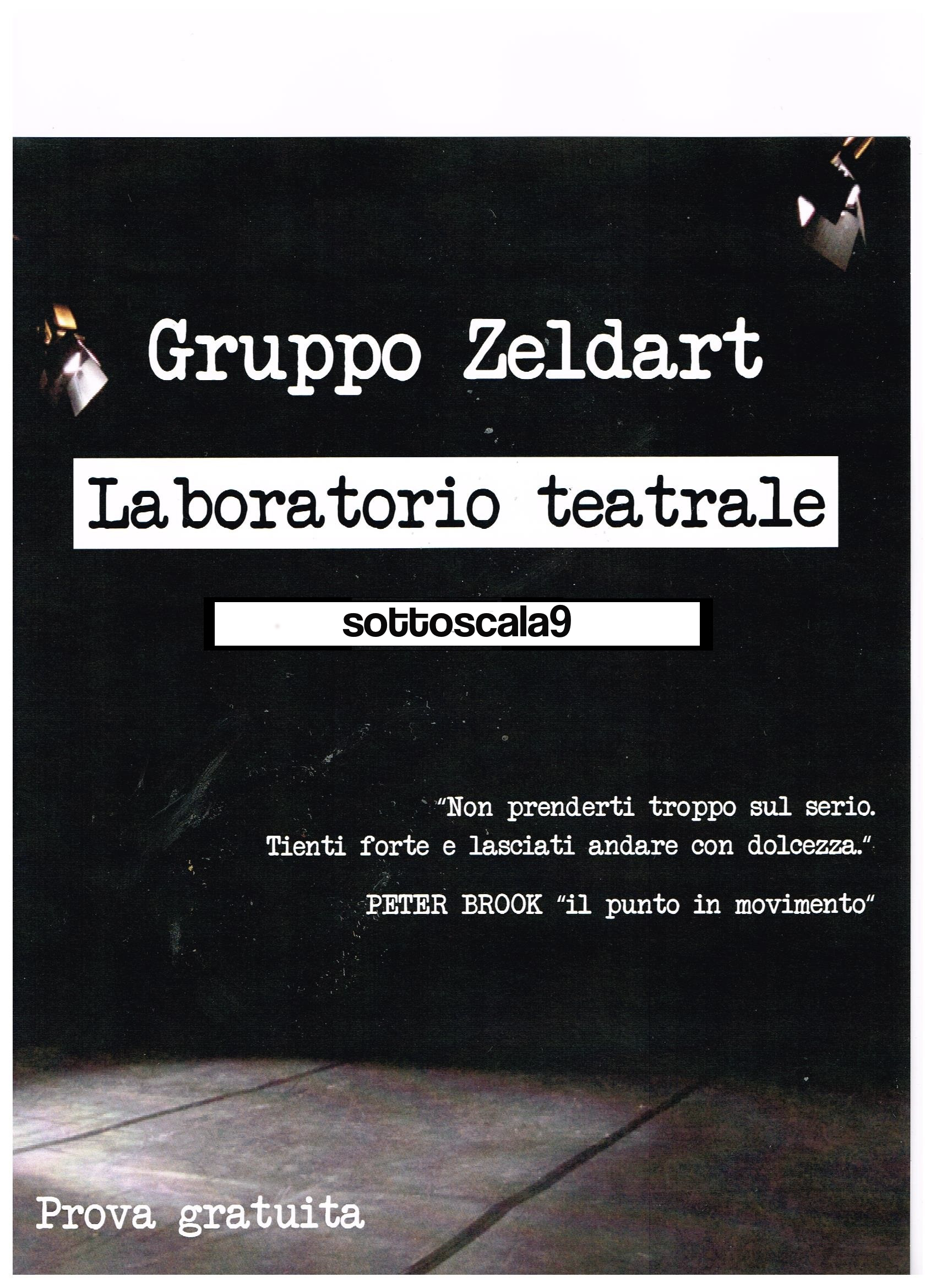 CORSO DI TEATRO – LEZIONE PROVA GRATUITA