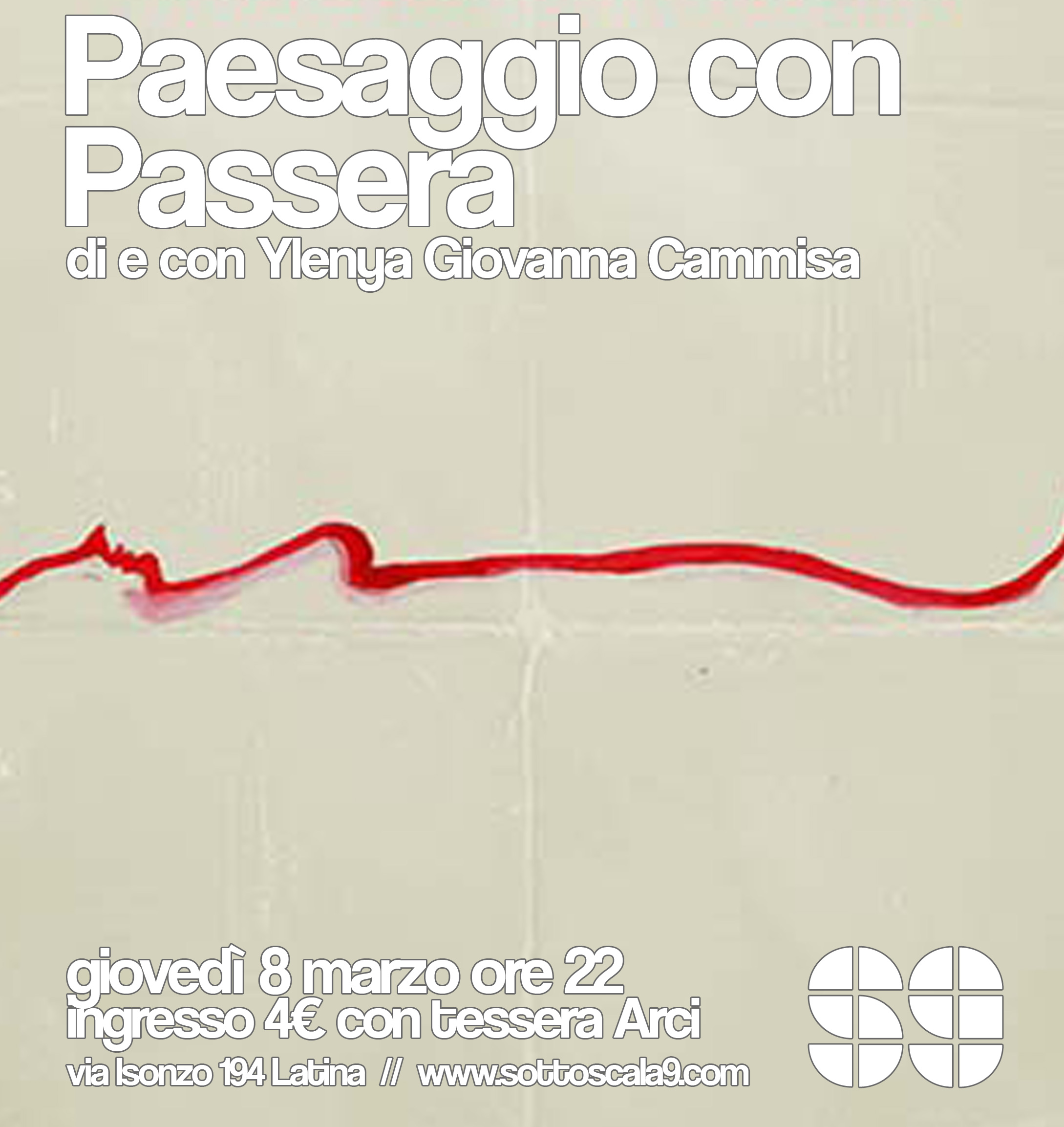 PAESAGGIO CON PASSERA – 8 MARZO