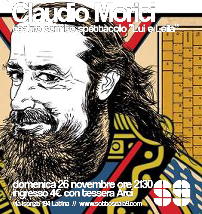 CLAUDIO MORICI “LUI E LEILA”