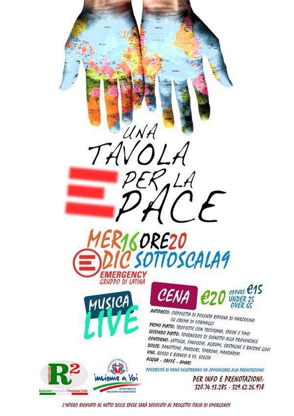 Una Tavola per la Pace