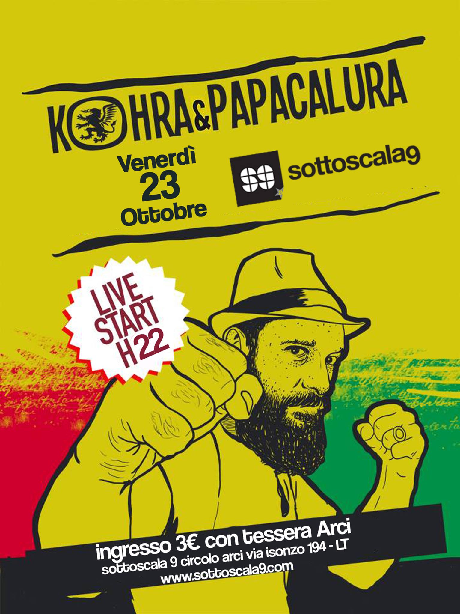 Kohra ‘n’ Papacalura LIVE
