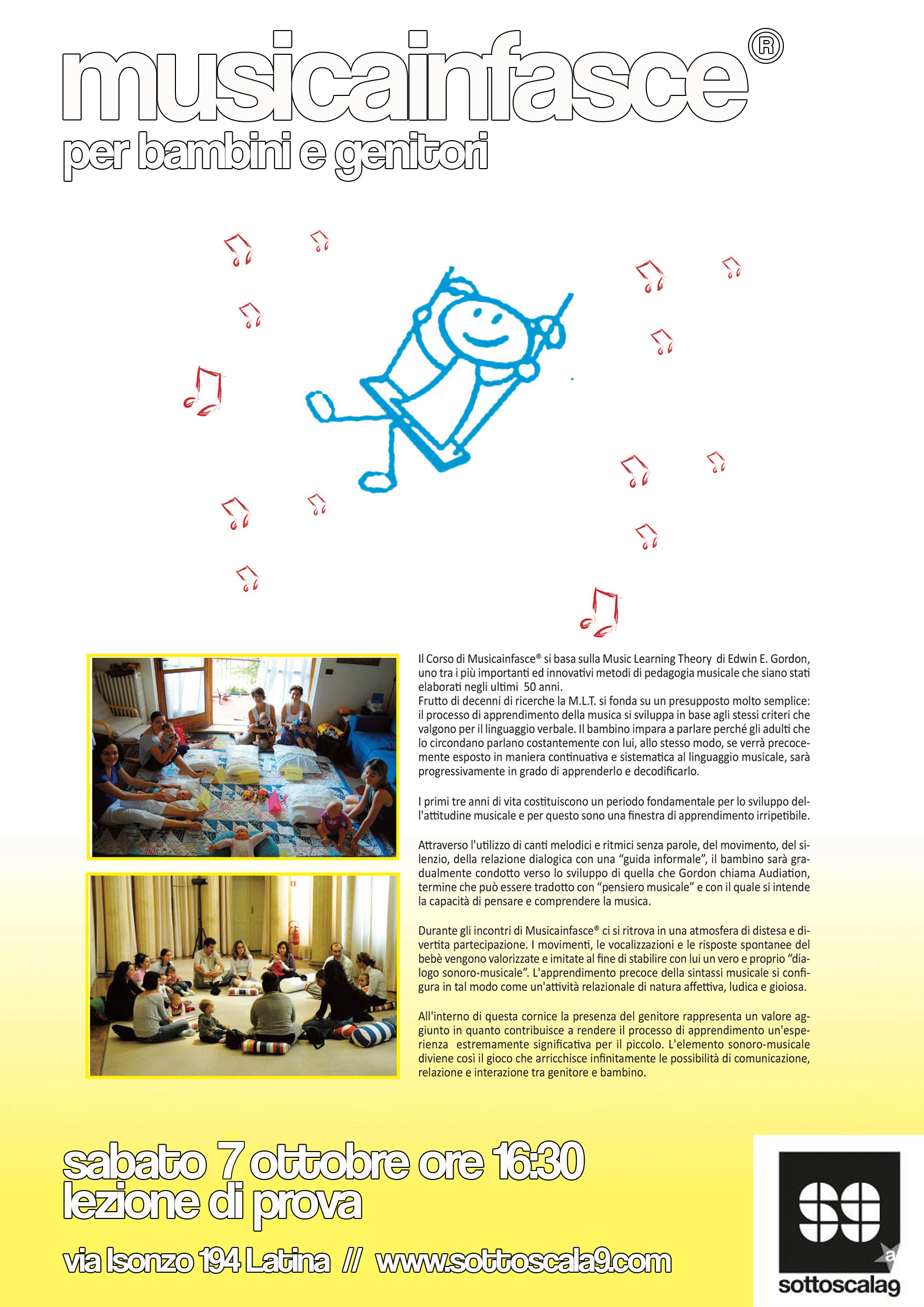 CORSO DI MUSICAINFASCE® – LEZIONE PROVA GRATUITA