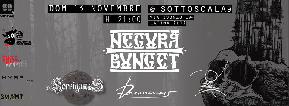 Negura Bunget//Korrigans//Dreariness//Ossific