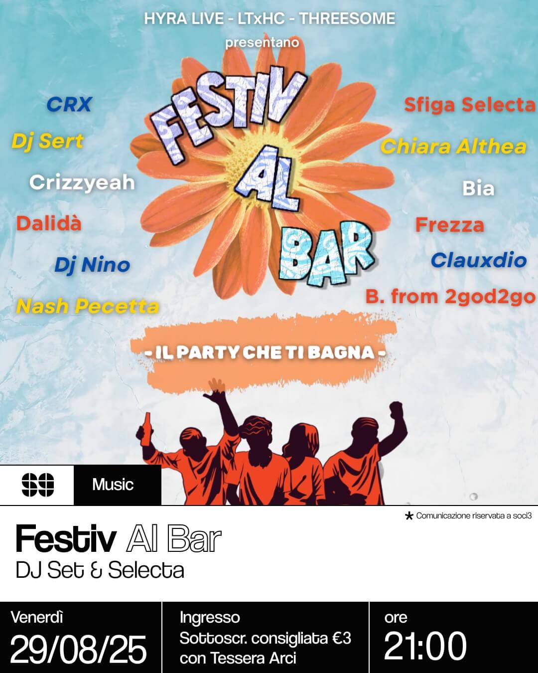 Music: Festiv Al Bar – DJ Set & Selecta