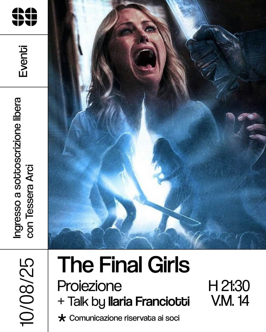 Talk: The Final Girls – Cineforum proiezione + dibattito