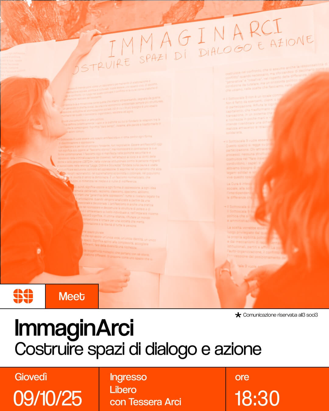 Meet: ImmaginArci – Costruire spazi di dialogo ed azione