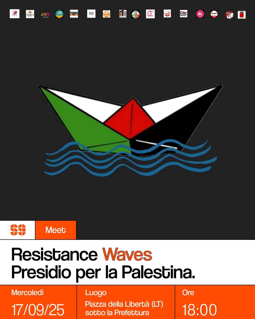 Meet: Resistance Waves – Presidio per la Palestina