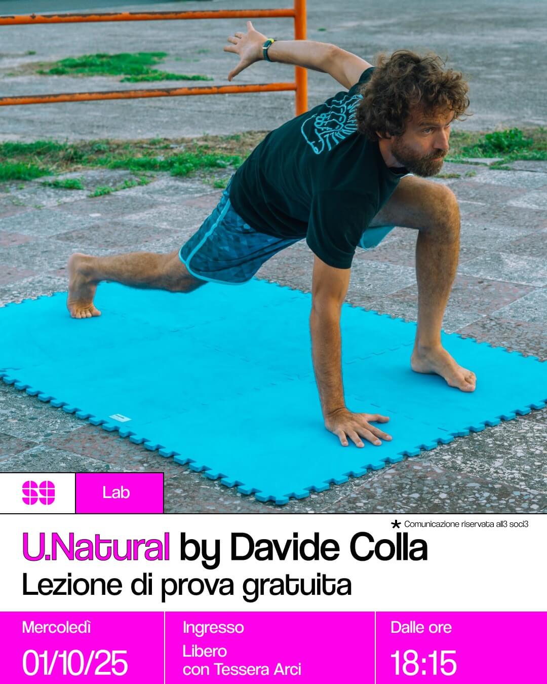 Lab: U.Natural – Lezione gratuita di prova