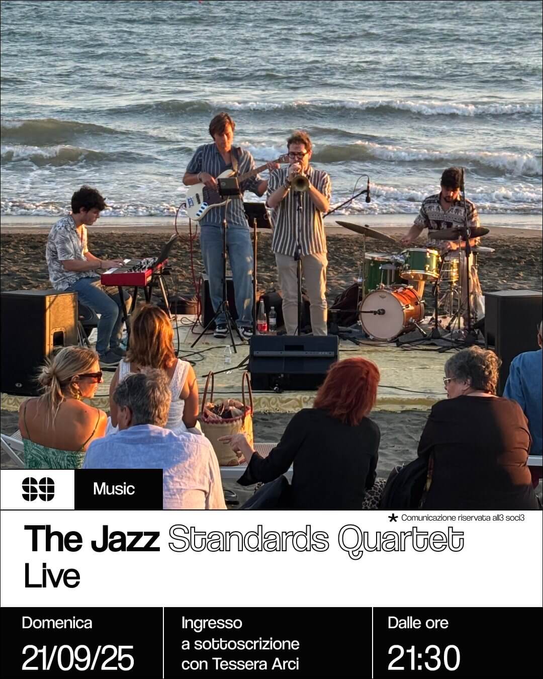 Music: The Jazz Standards Quartet – Live