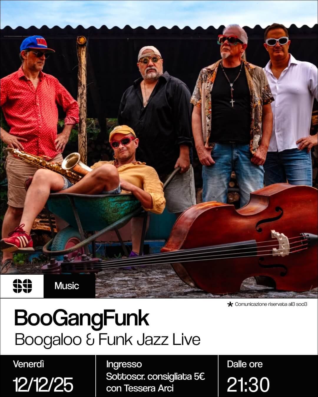 Music: BooGangFunk – Boogaloo & Funk Jazz Live