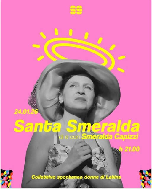 Show Santa Smeralda – Monologo teatrale di e con Smeralda Capizzi