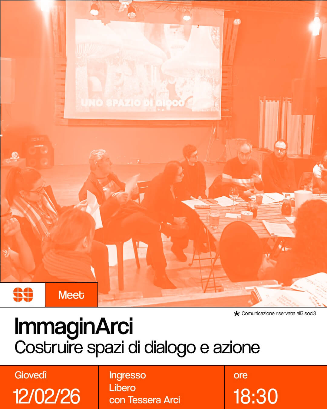 Meet ImmaginArci Costruire spazi di dialogo ed azione 12 febbraio 2026
