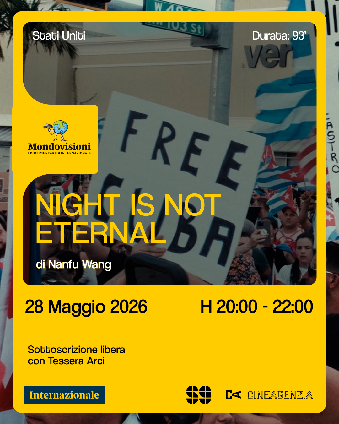 Talk Night is not eternal Mondovisioni di Internazionale 28 maggio 2026