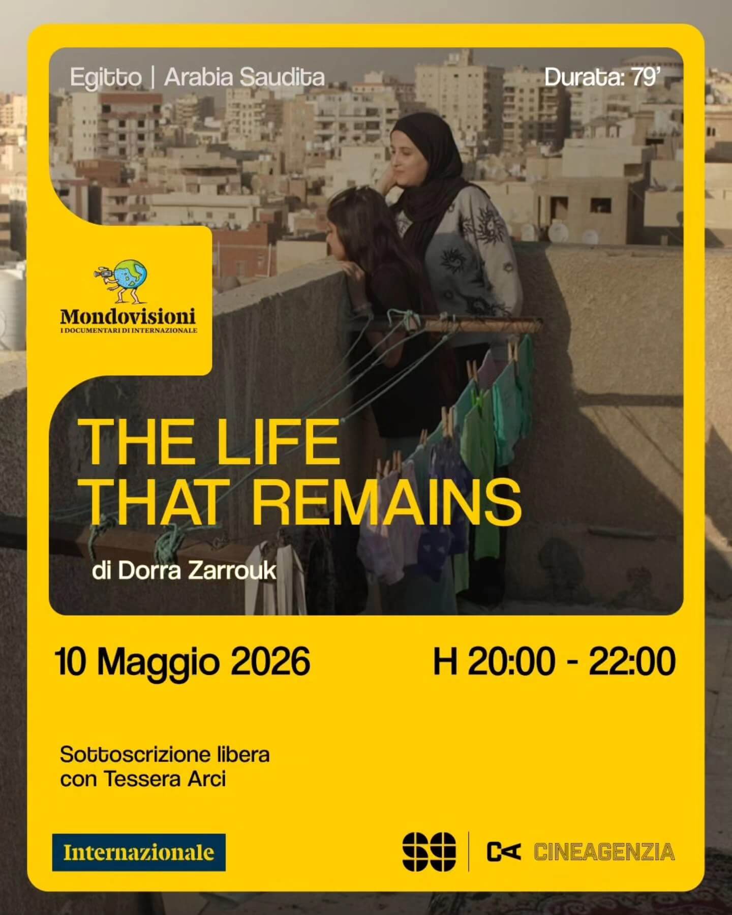 Talk The Life that Remains Mondovisioni di Internazionale 10 maggio 2026