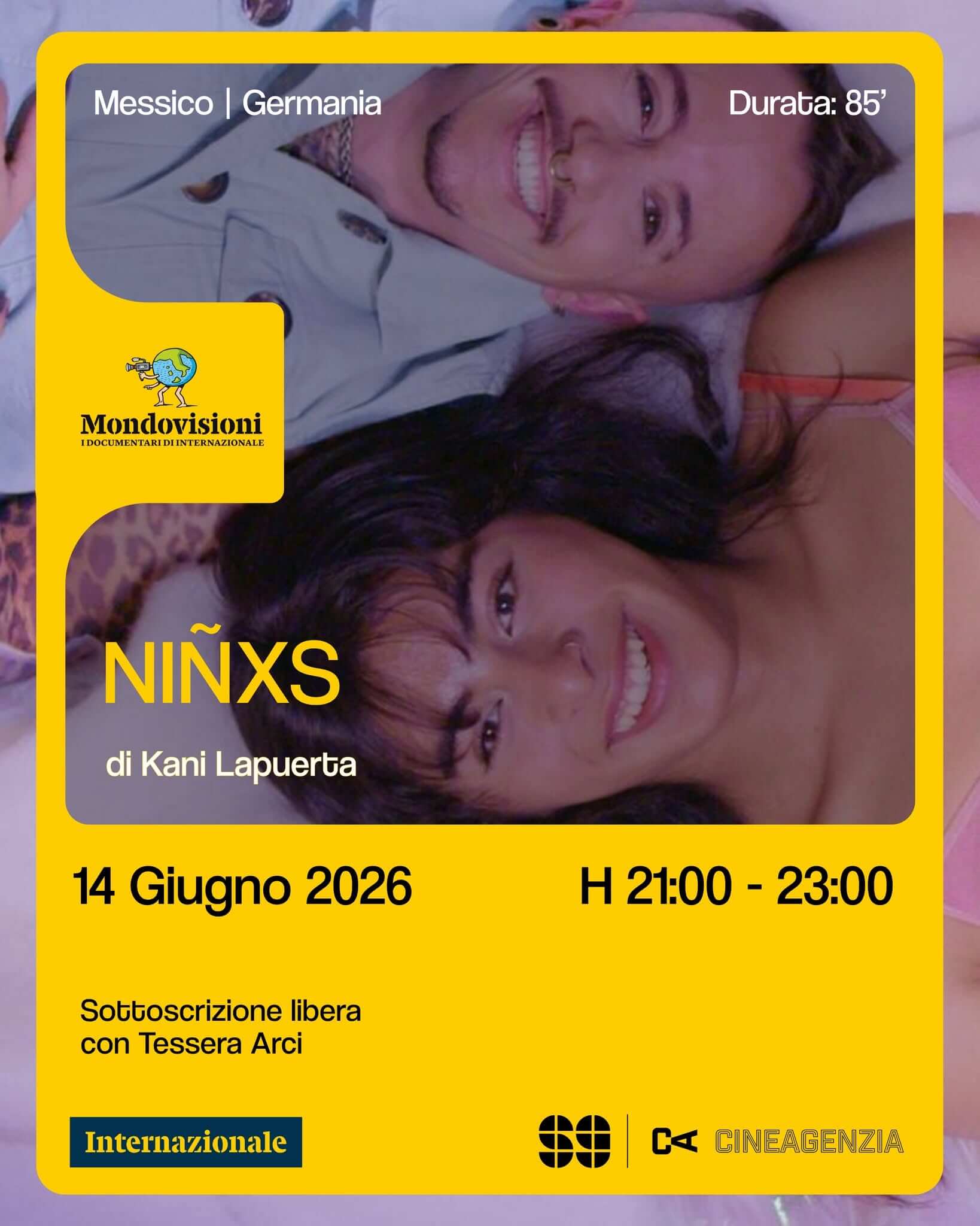 Niñxs – Cineforum “Mondovisioni” di Internazionale