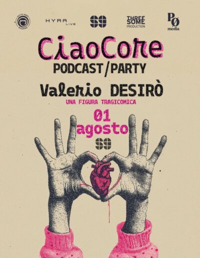 Music Ciao Core Ep.4 Valerio Desi3ò 01 agosto 2026