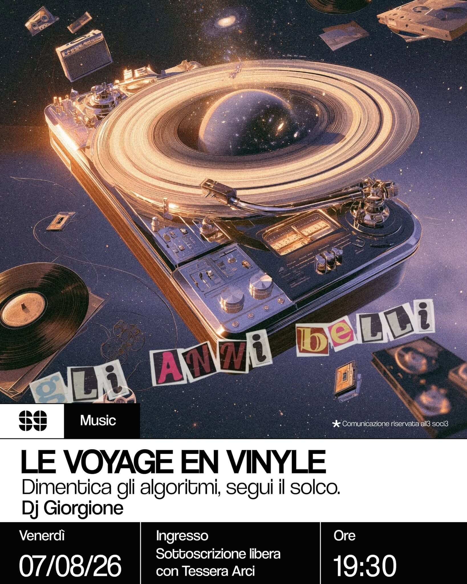 Le voyage en vinyle – Dimentica gli algoritmi, segui il solco