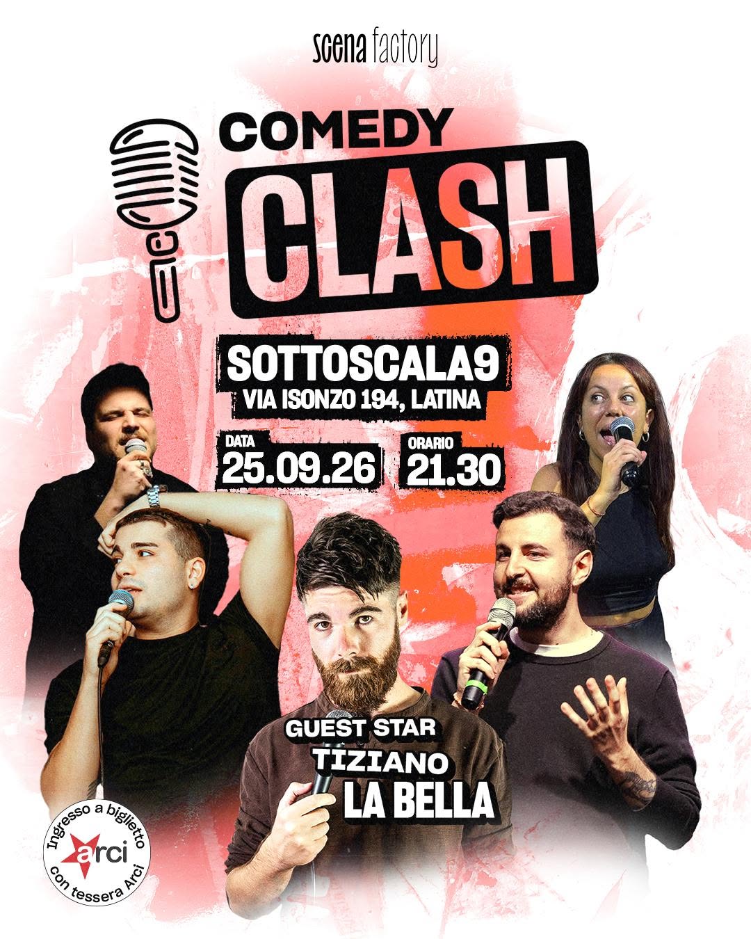 Show Comedy Clash con Daniele Bassi + Bryan Galli Angeli + Lorenzo Siciliano + Tiziano La Bella 25 settembre 2026.jpg