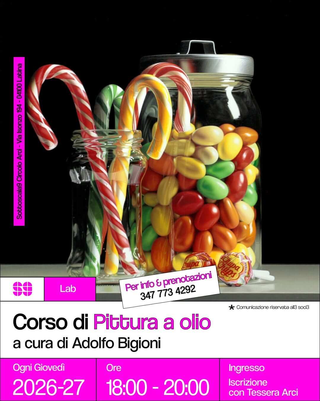 Lab Pittura ad olio 2026 2027