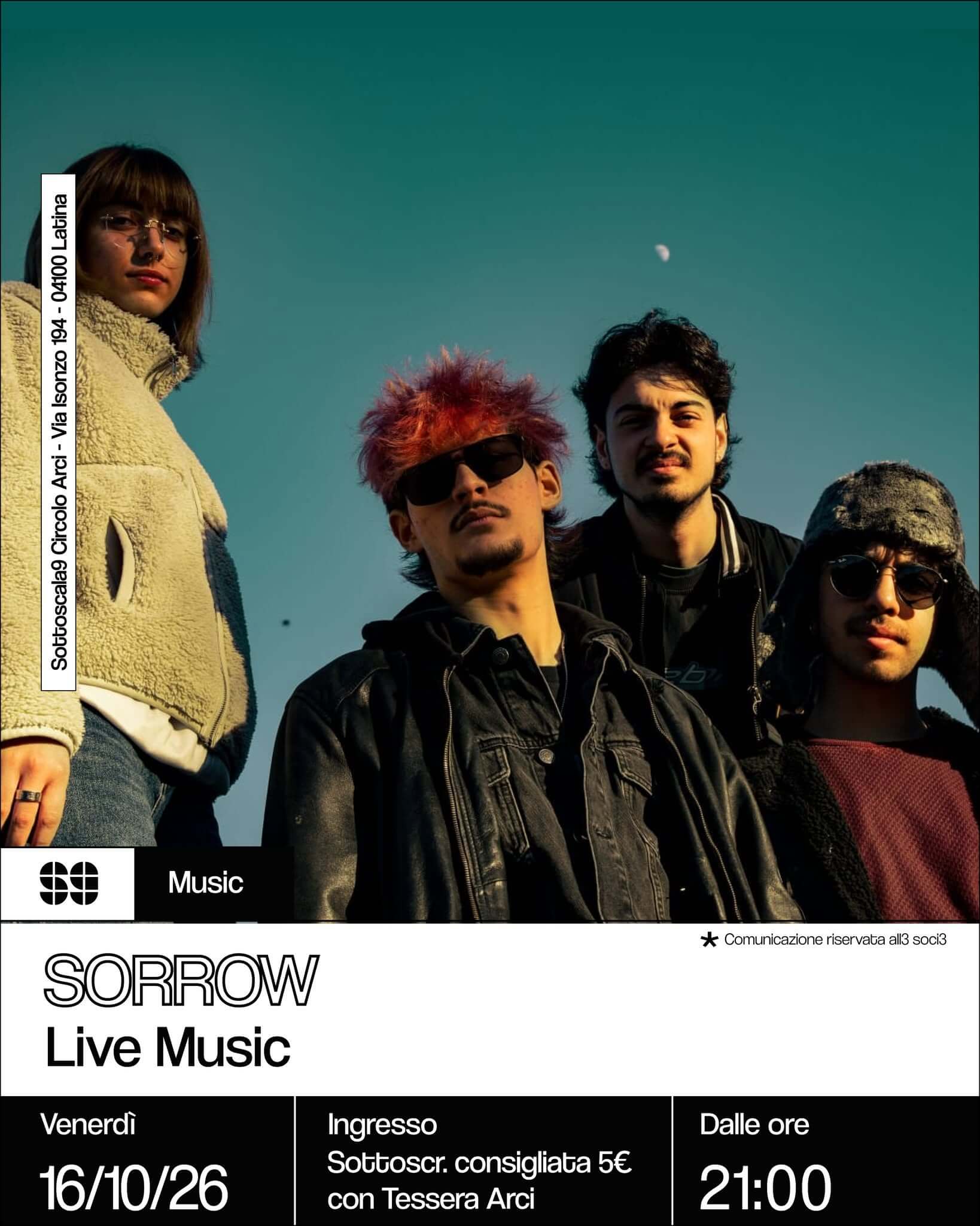 Music Rut! + Sorrow + Janarə's Curse Live Music 16 ottobre 2026 (1)